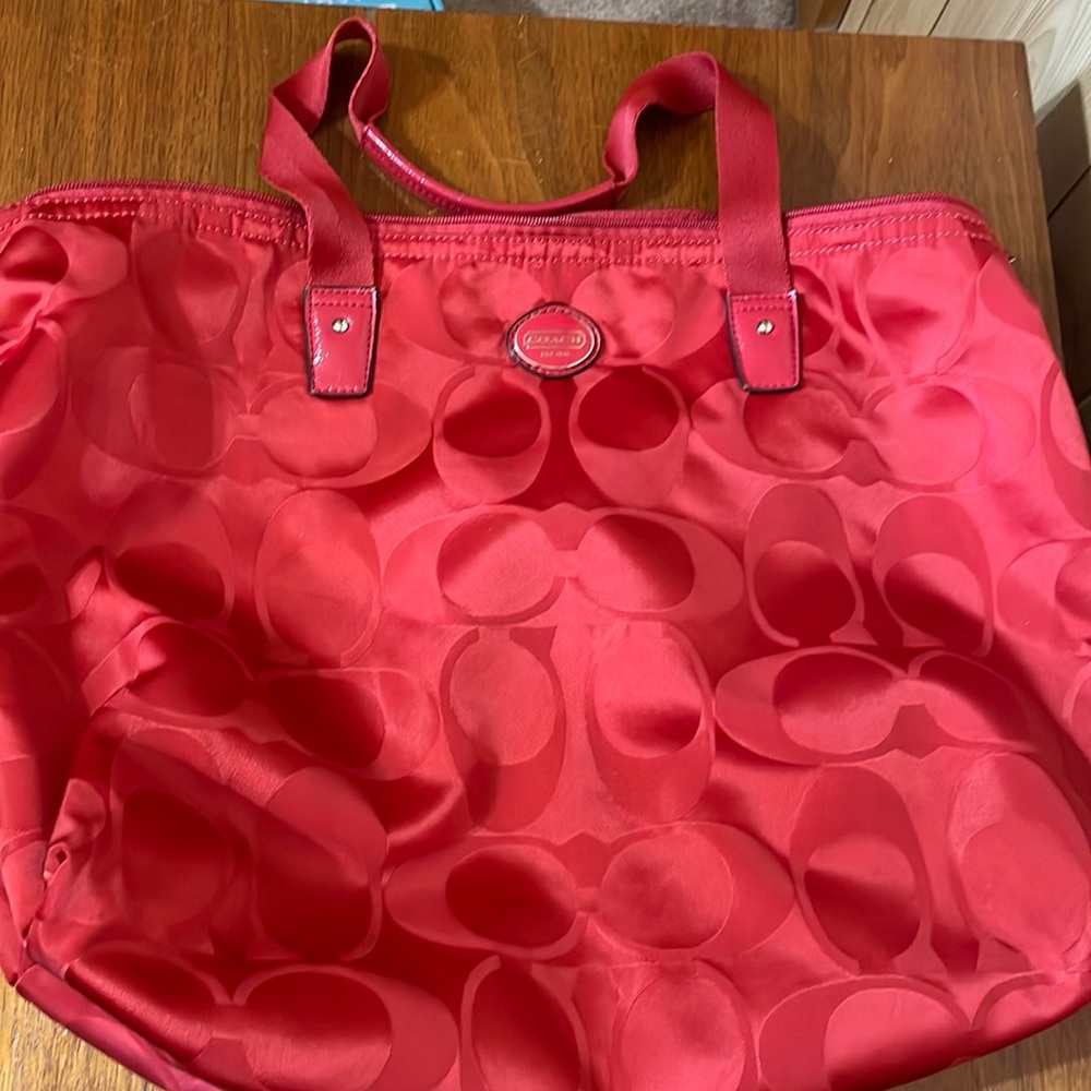 Coach tote!
